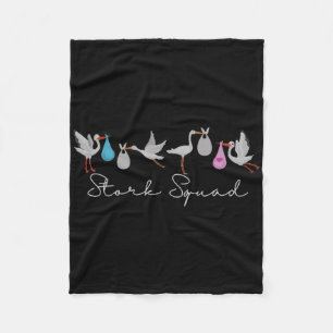 Cobertor De Velo Stork Squad Nurse Labor E Delivery Edition