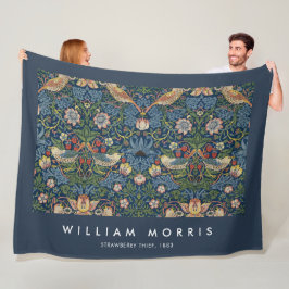 Cobertor De Velo Strawberry Thief William Morris