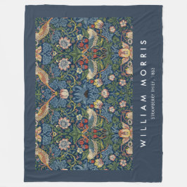 Cobertor De Velo Strawberry Thief William Morris