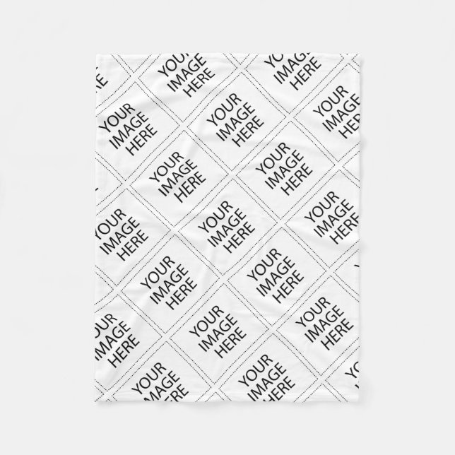 Cobertor De Velo Sua imagem aqui (Frente)