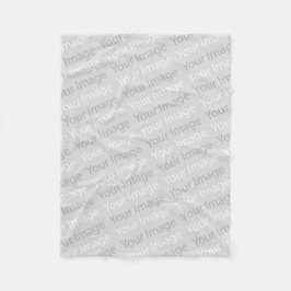 Cobertor De Velo Sua Imagem Fleece Blanket