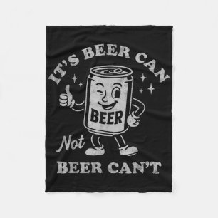 Cobertor De Velo Sua Lata De Cerveja Não Cerveja Cant Piada De Bebi