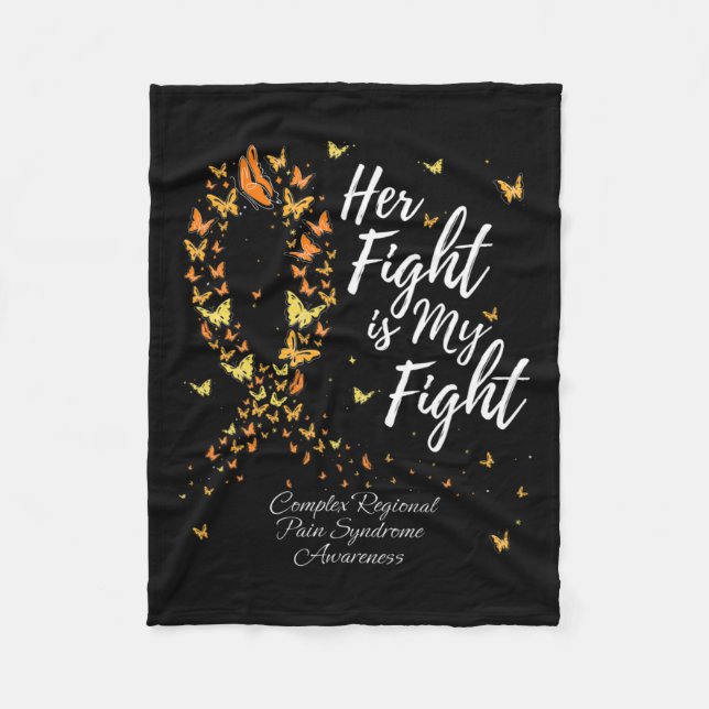 Cobertor De Velo Sua Luta Contra A Complexa Síndrome Regional De Do (Frente)