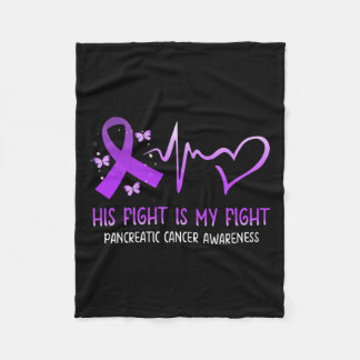 Cobertor De Velo Sua Luta É Minha Luta Contra O Câncer de pâncreas 