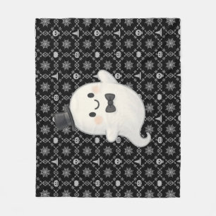 Cobertor De Velo Suave animação fantasma Halloween