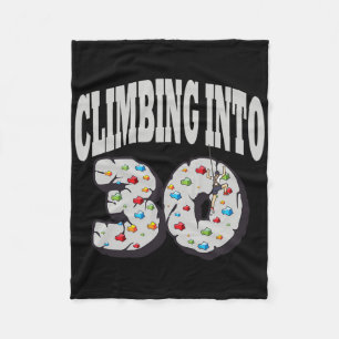 Cobertor De Velo Subindo para os 30 Anos de Aniversário de Escalada