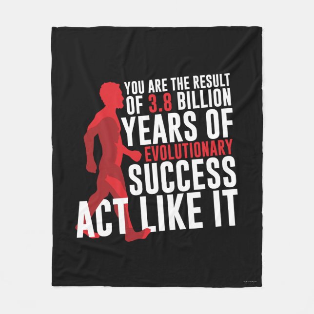 Cobertor De Velo Sucesso evolucionário (Frente)