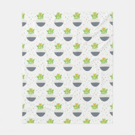 Cobertor De Velo Suculent Kalanchoe Plant Mãe Patterno