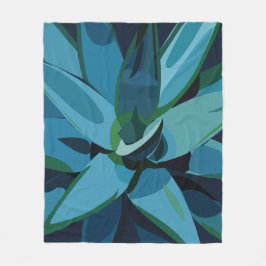 Cobertor De Velo Sucultivos De Cactus Agave Azul