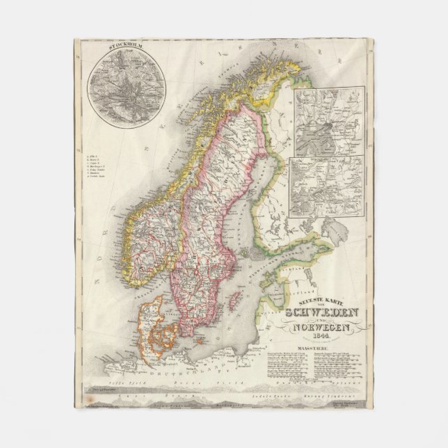 Cobertor De Velo Suecia, Noruega 2 2 (Frente)