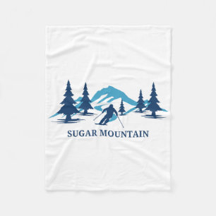Cobertor De Velo Sugar Mountain Carolina do Norte Estação de Esqui 