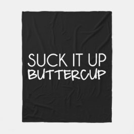 Cobertor De Velo Sugue-o acima do botão de ouro