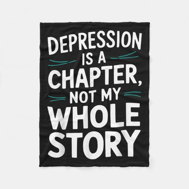 Cobertor De Velo Suicide Awareness Depression Anxiety Mental Health (Frente)