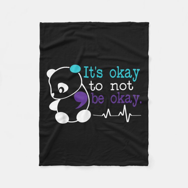 Cobertor De Velo Suicide Awareness Suicide Prevention Suprt Survivo (Frente)