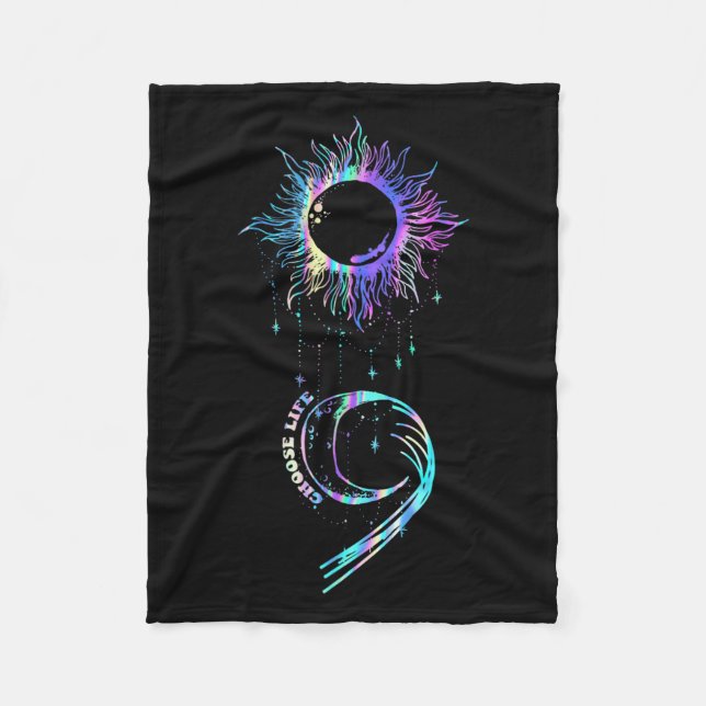 Cobertor De Velo Suicide Prevention Awareness Choose Life Semicolon (Frente)