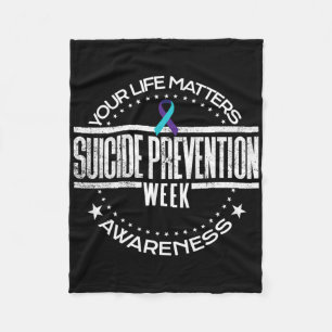 Cobertor De Velo Suicídio Prevenção de seus problemas de vida