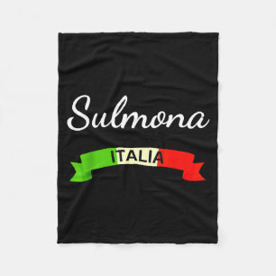 Cobertor De Velo Sulmona Itália Bandeira Itália Lembrança Presente