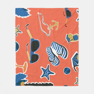 Cobertor De Velo Summer Beach: Relaxando o Padrão Invisível.