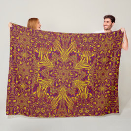 Cobertor De Velo Summer Lotus Fleece Blanket