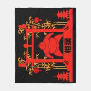 Cobertor De Velo Sumo Wrestler