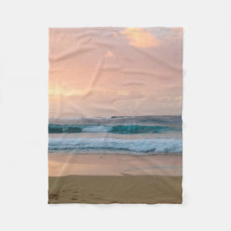 Cobertor De Velo Sunset Beach e oceano