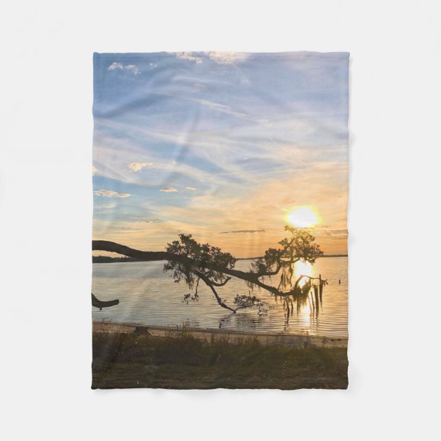 Cobertor De Velo Sunset Over East Bay (Frente)