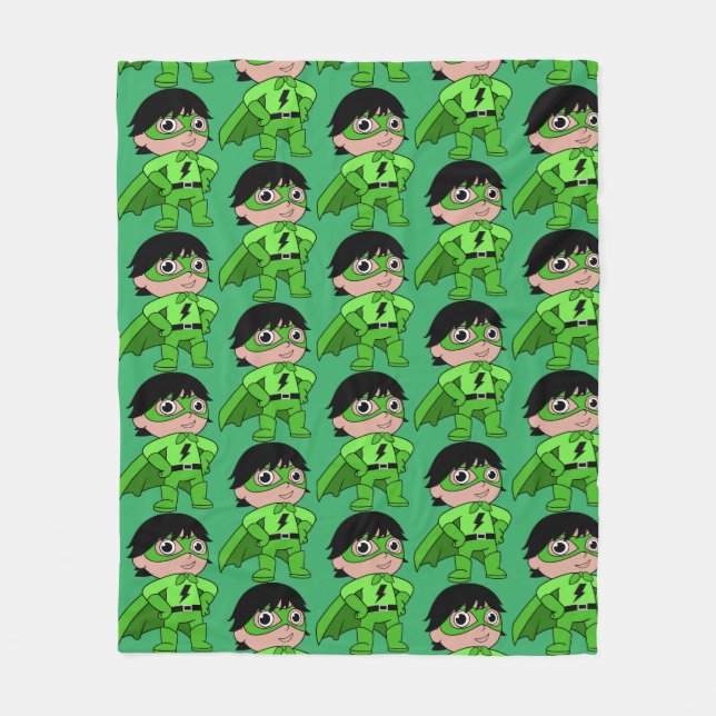 Cobertor De Velo Super Boy Action Hero (Frente)