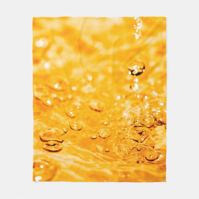 Cobertor De Velo Superfície limpa líquida com ondulação de água (Frente)