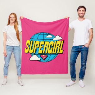 Cobertor De Velo Supergirl Gráfico Pop Global