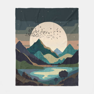 Cobertor De Velo Superlua No Lago