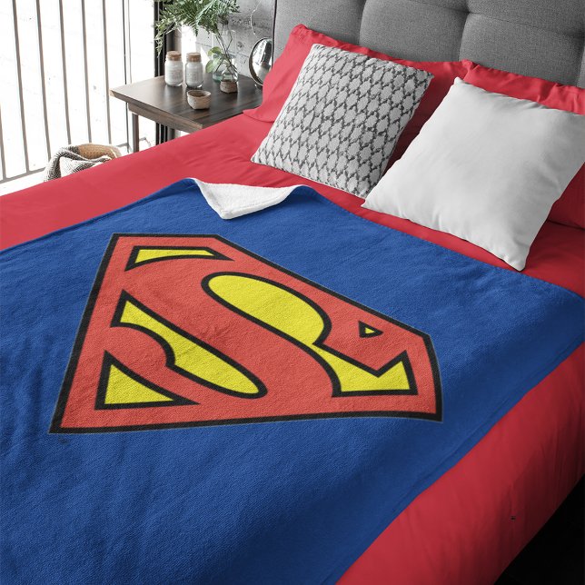 Cobertor De Velo Superman S-Shield | Logotipo Superman (Criador carregado)