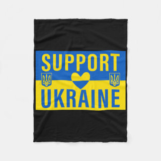 Cobertor De Velo Support Ukraine Flag With Heart