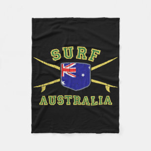 Cobertor De Velo Surf Austrália Vintage Surfboards Bandeira Austral