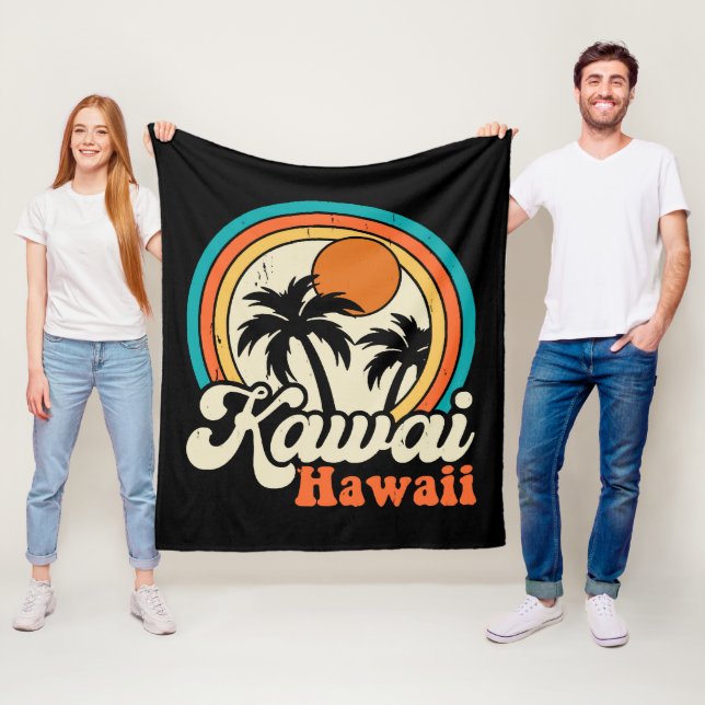 Cobertor De Velo Surfando Kawaii Havaí (In Situ)