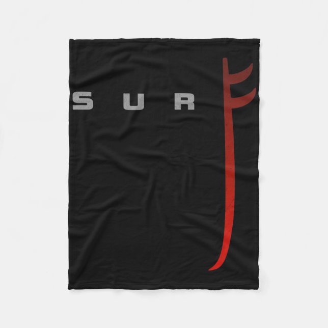 Cobertor De Velo Surfing Apparel - Surfer Surf _4  (Frente)