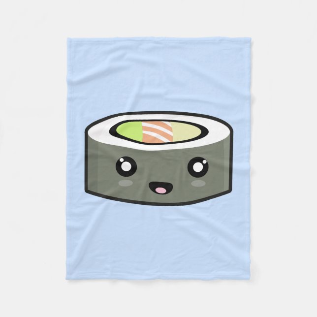 Cobertor De Velo Sushi de Kawaii (Frente)