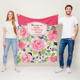 Cobertor De Velo Sustenta o verso da bíblia do 1:9 dos Corinthians