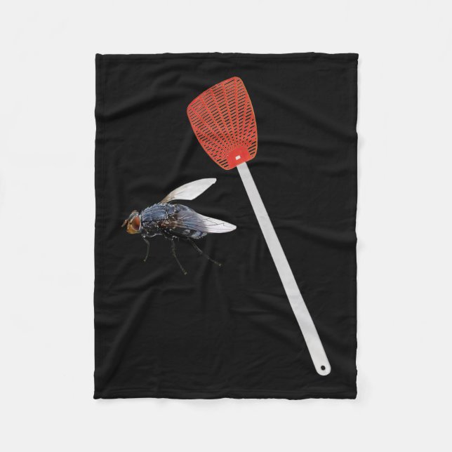 Cobertor De Velo Swatter Funny Fly Pro Biden Harris 2020 Debate Sar (Frente)