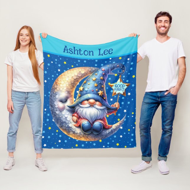 Cobertor De Velo Sweet Gnomo Goodnight (In Situ)