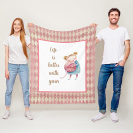 Cobertor De Velo Sweet Yarn Lover