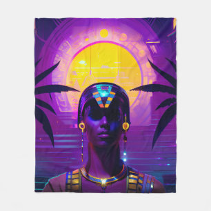 Cobertor De Velo Synthwave Pharaoh