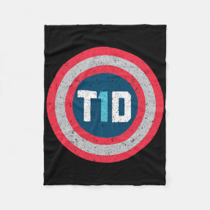 Cobertor De Velo T1d Homens com Sensibilização para a Diabetes Tipo