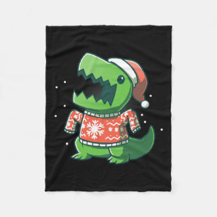 Cobertor De Velo T-rex Natal Diversão Dinossauro Ugly Saurus