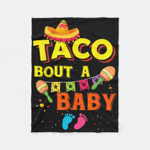 Cobertor De Velo Taco Bout A Por Comida Mexicana Cinco De Mayo
