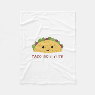 Cobertor De Velo Taco sobre Kawaii Taco