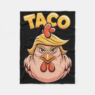 Cobertor De Velo Taco Trump Sempre Cheira O Humor Político