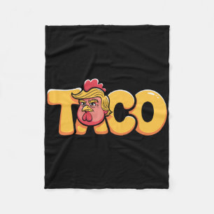 Cobertor De Velo Taco Trump Sempre Desiste Humor Político Alcatrão