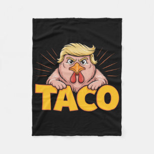 Cobertor De Velo Taco Trump Sempre Desiste Humor Político Alcatrão