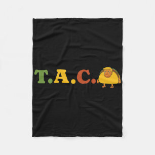 Cobertor De Velo Taco Trump Sempre Desiste Piada Taco Trump Frango