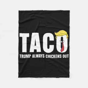 Cobertor De Velo Taco Trump Sempre Desiste Vamos Lá Taco Tarif